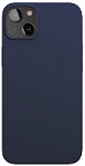Чехол защитный “vlp” Silicone case with MagSafe для iPhone 13 mini, Soft Touch, темно-синий