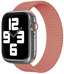 Ремешок нейлоновый плетёный “vlp” для Apple Watch 40/41 S/M 2шт. (коралловый)