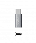 Адаптер Deppa USB Type-C - micro USB