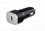 Автомобильное зарядное устройство Deppa USB Type-C, Power Delivery, 18 Вт