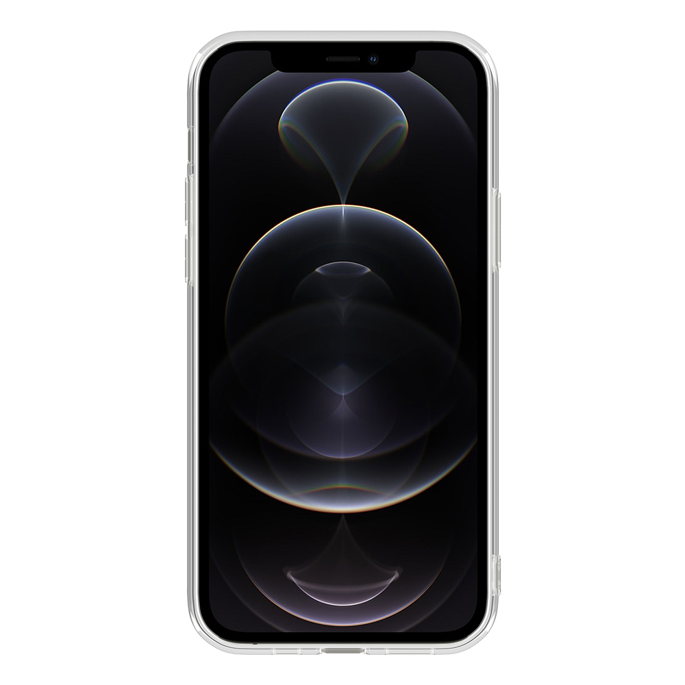 картинка Чехол Liquid Silicone для Apple iPhone 12/12 Pro (прозрачный) от магазина Технолав