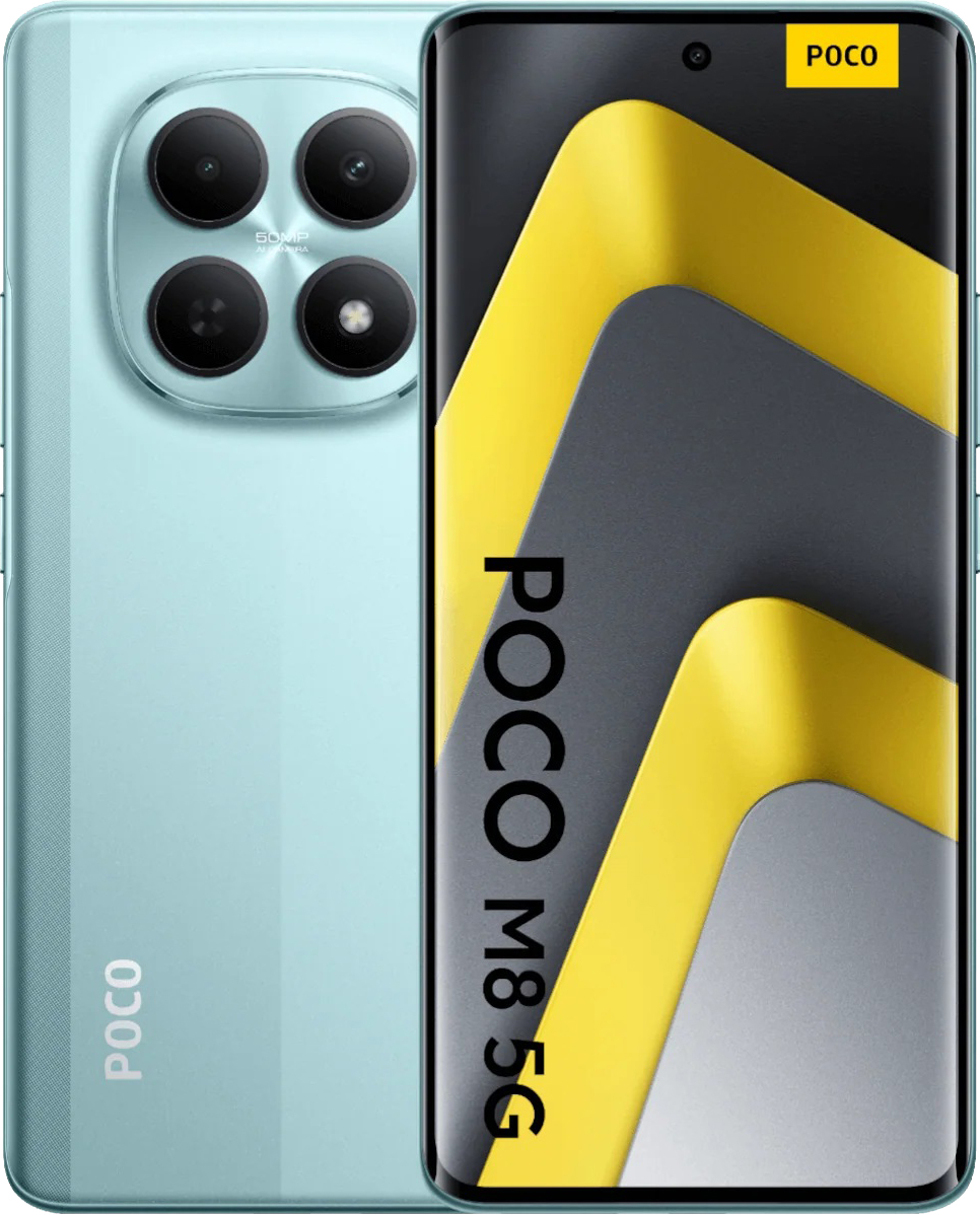 картинка Смартфон Xiaomi POCO M8 5G 8/256GB Green (зеленый) от магазина Технолав