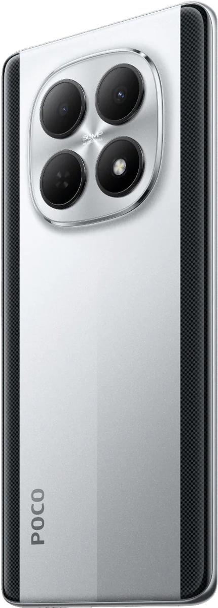 картинка Смартфон Xiaomi POCO M8 5G 8/256GB Silver (серебристый) от магазина Технолав