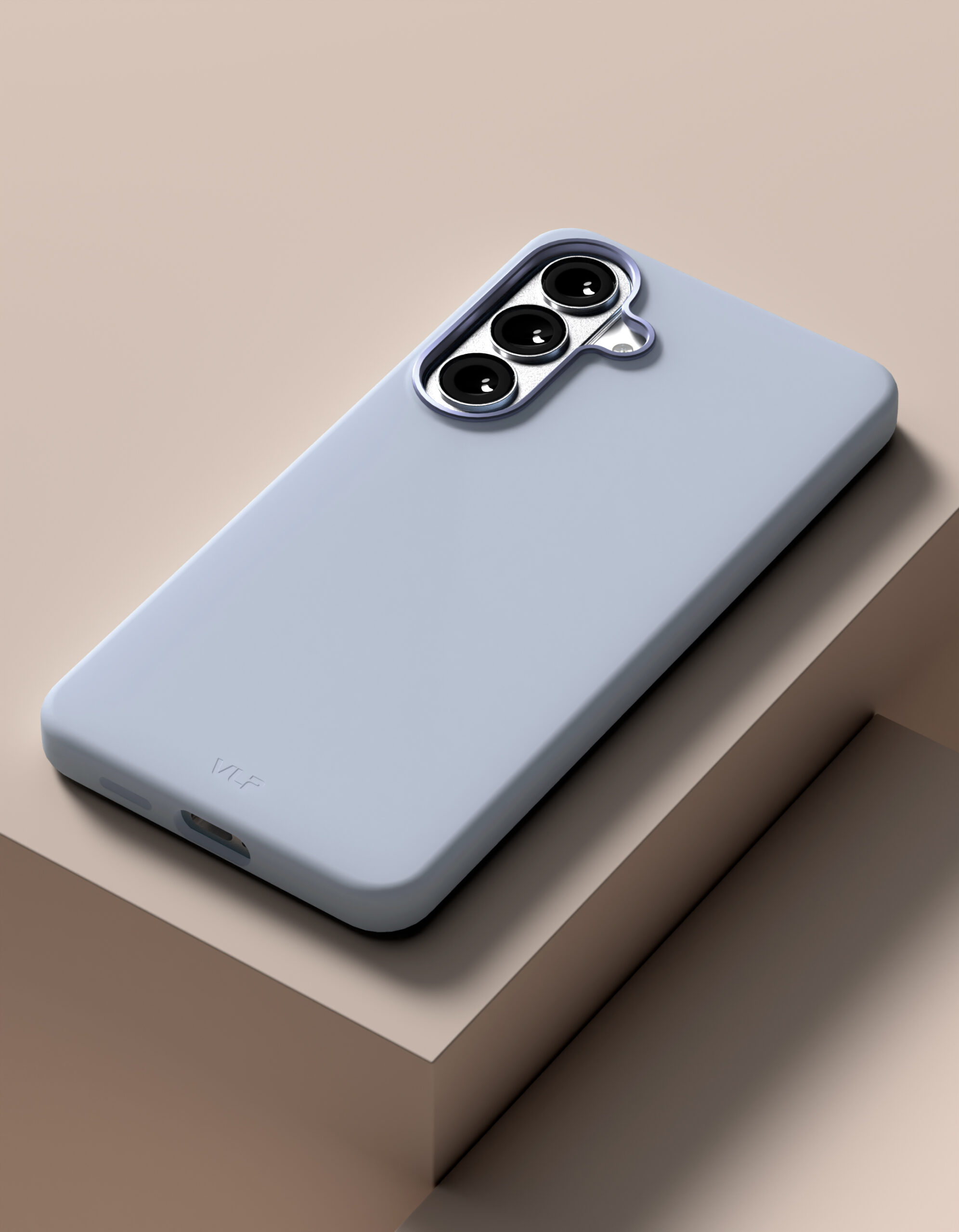 картинка Чехол защитный VLP Aster Pro Case с MagSafe для Samsung Galaxy S26+, голубой от магазина Технолав