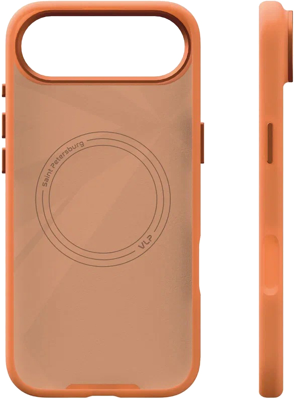 картинка Чехол защитный VLP Aster Pro Case с MagSafe для iPhone Air, оранжевый от магазина Технолав