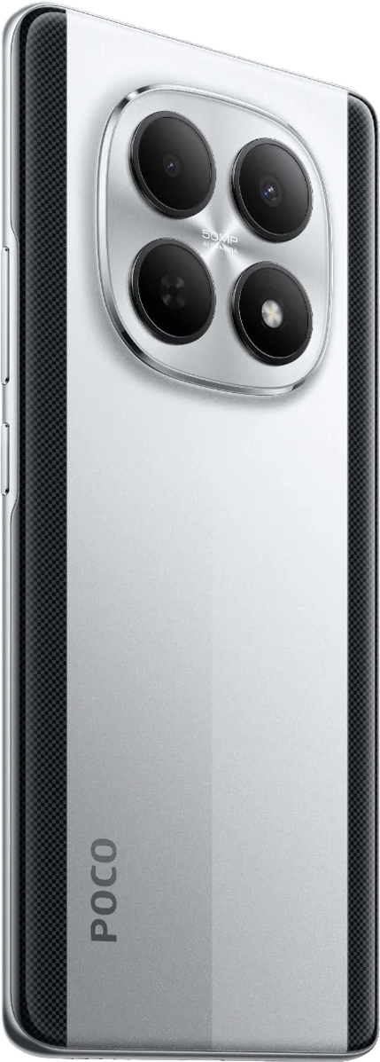 картинка Смартфон Xiaomi POCO M8 5G 8/256GB Silver (серебристый) от магазина Технолав