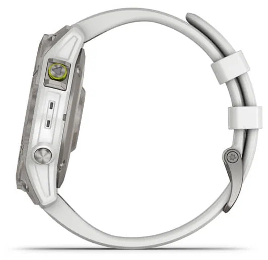 картинка Умные часы Garmin epix (Gen 2) Sapphire Editions Wi-Fi, White Titanium от магазина Технолав