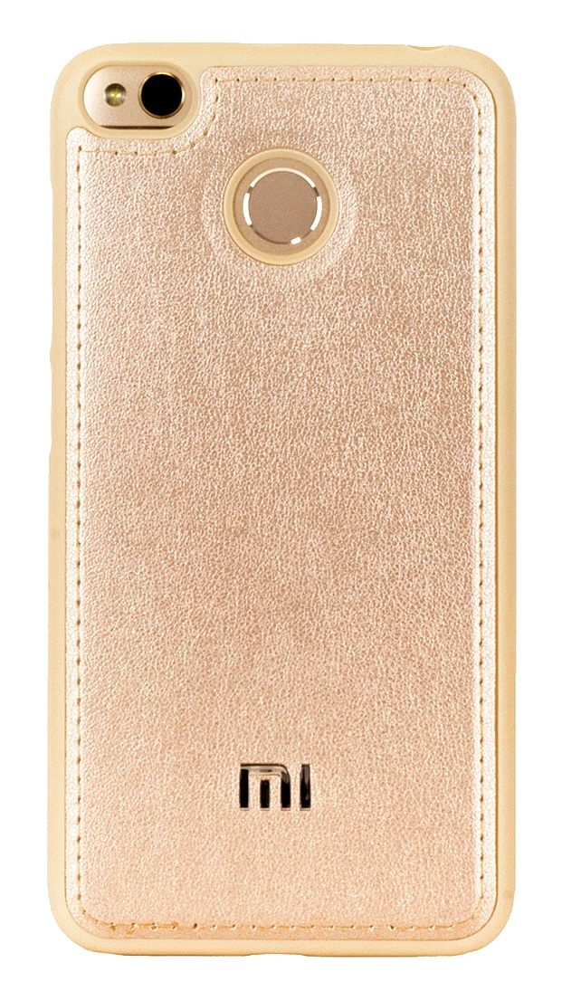 картинка Чехол-накладка для Xiaomi Redmi 4X с логотипом (золотистый) от магазина Технолав