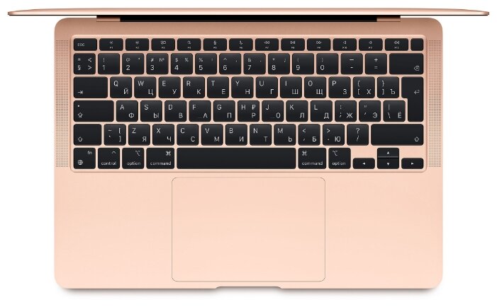 картинка Ноутбук Apple MacBook Air 13 Late 2020 (Apple M1/2560x1600/8GB/512GB SSD) MGNE3 золотистый от магазина Технолав