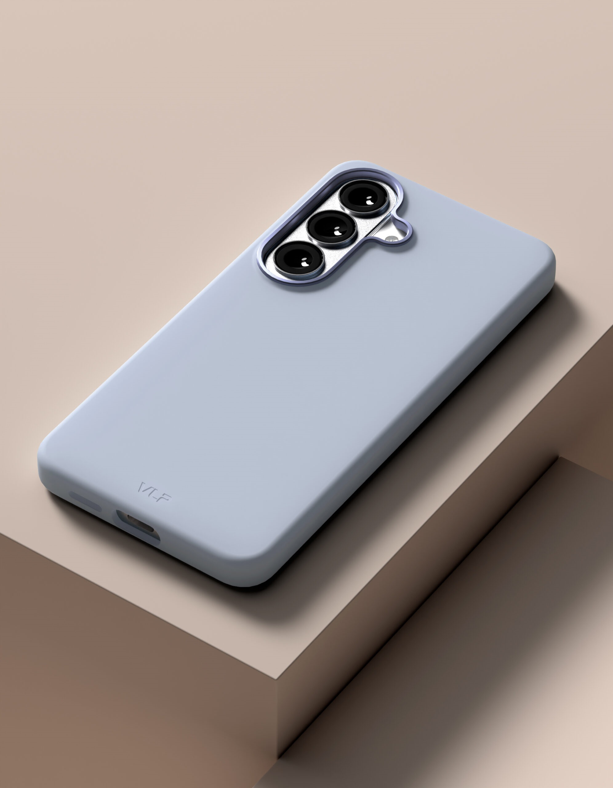 картинка Чехол защитный VLP Aster Pro Case с MagSafe для Samsung Galaxy S26, голубой от магазина Технолав