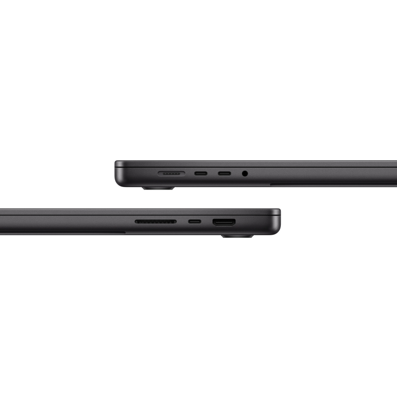 картинка Ноутбук Apple MacBook Pro 16" 2023 (M3 Pro 12C CPU, 18C GPU, RAM 18GB, 512GB SSD) чёрный космос MRW13 от магазина Технолав