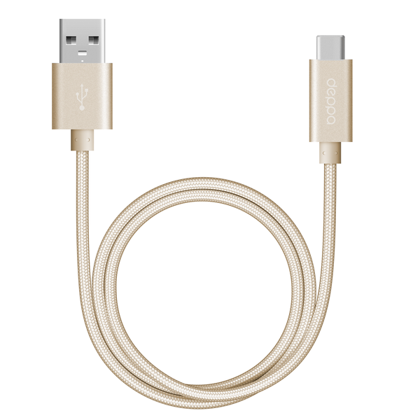 картинка Кабель Deppa Alum USB А 3.0 - USB Type-C от магазина Технолав