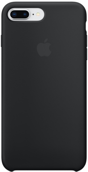 картинка Клип-кейс Apple Silicone Case для iPhone 8 Plus/7 Plus (Черный) от магазина Технолав