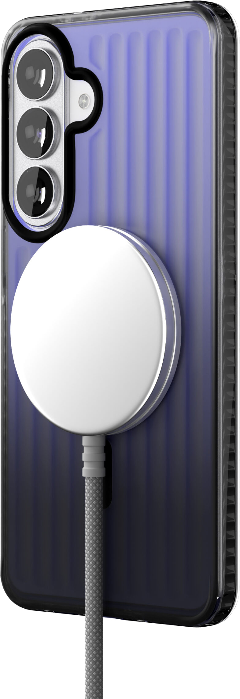 картинка Чехол защитный VLP Pulse Case с MagSafe для Samsung Galaxy S26+, черный от магазина Технолав