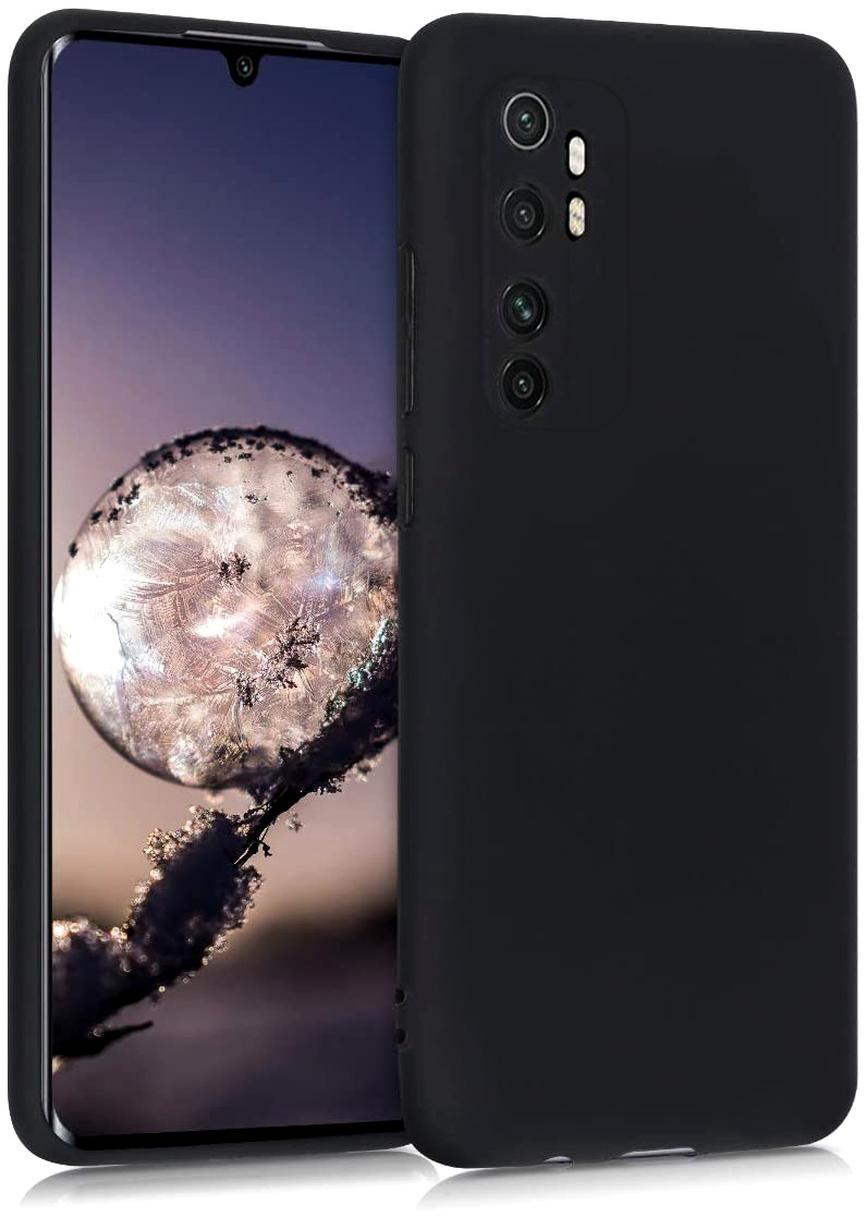 картинка Силиконовый чехол для Xiaomi Mi Note 10 Lite (черный) от магазина Технолав
