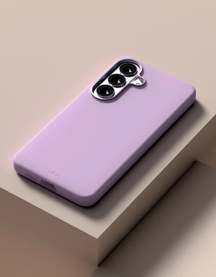 картинка Чехол защитный VLP Aster Pro Case с MagSafe для Samsung Galaxy S26, лавандовый от магазина Технолав