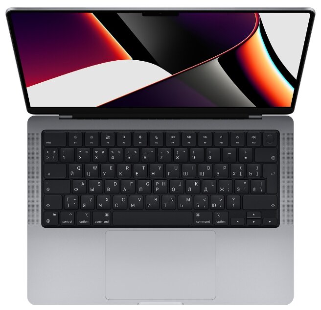 картинка Ноутбук Apple MacBook Pro 14" Late 2021 (3024×1964, Apple M1 Pro, RAM 16 ГБ, SSD 512 ГБ, Apple graphics 14-core) MKGP3 серый космос от магазина Технолав