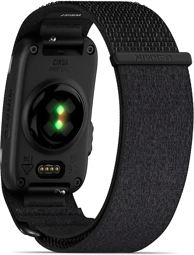 картинка Фитнес-браслет Garmin Cirqa Black (черный), размер S-M от магазина Технолав