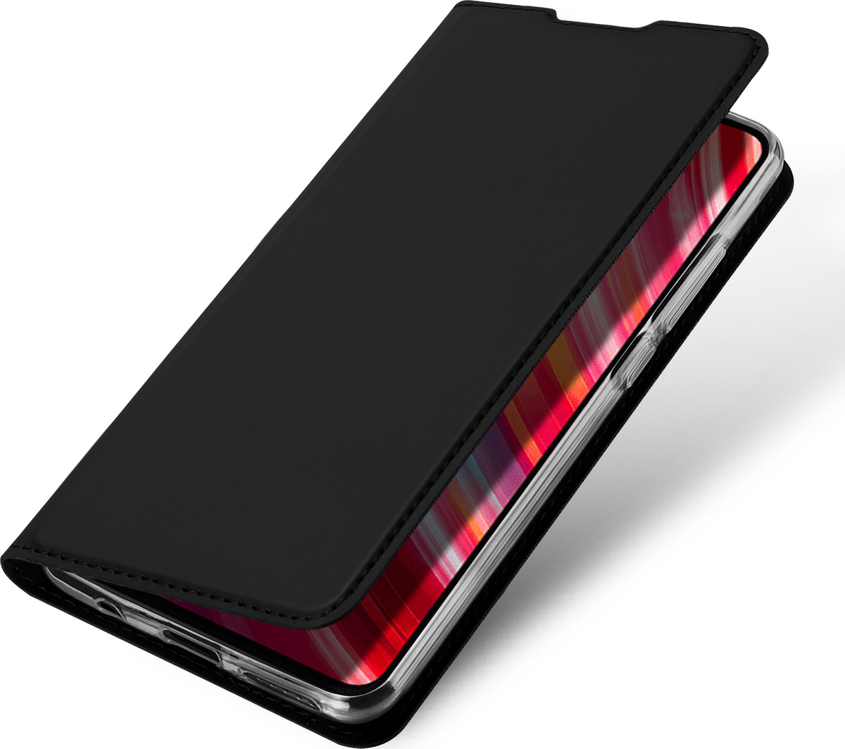 картинка Чехол-книжка для Xiaomi Redmi Note 8 Pro (черный) от магазина Технолав