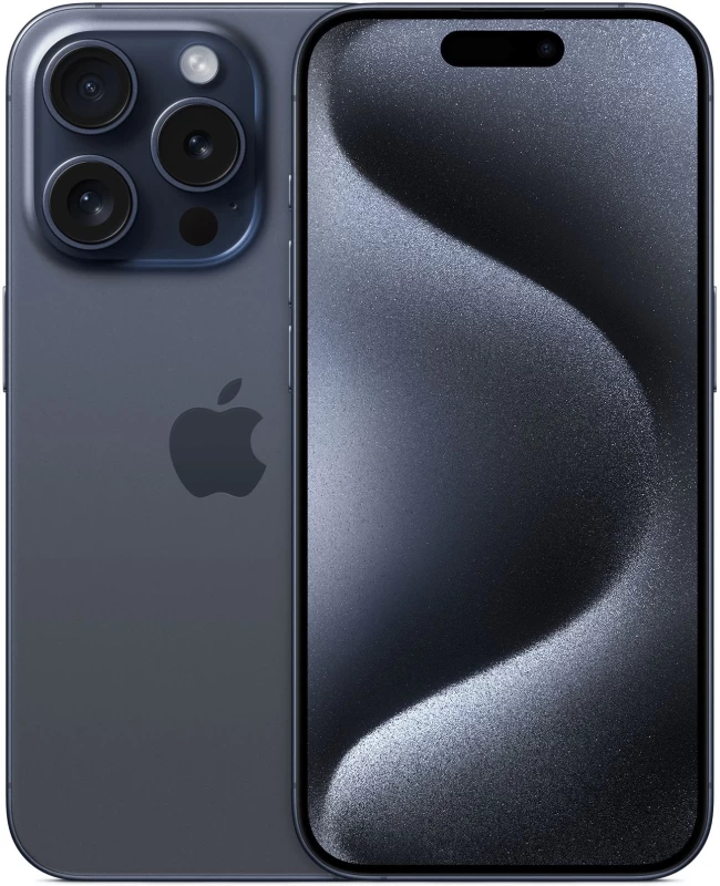 Смартфон Apple iPhone 15 Pro 128GB (титановый синий) - купить в магазине Технолав