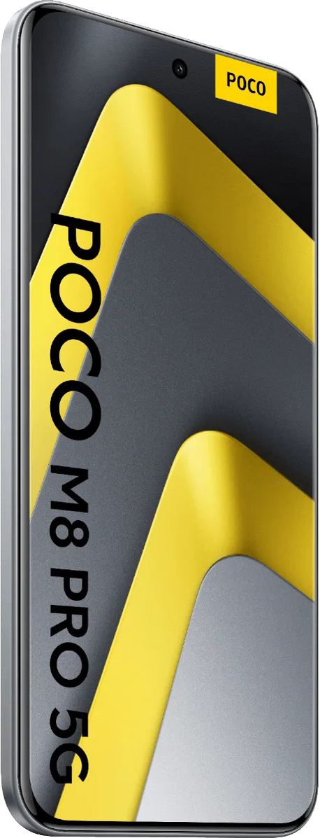 картинка Смартфон Xiaomi POCO M8 Pro 5G 8/256GB Silver (серебристый) от магазина Технолав