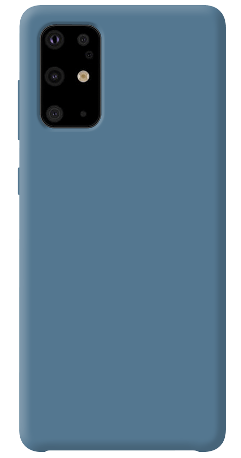 картинка Чехол Liquid Silicone Case для Samsung Galaxy S20 Plus (синий) от магазина Технолав