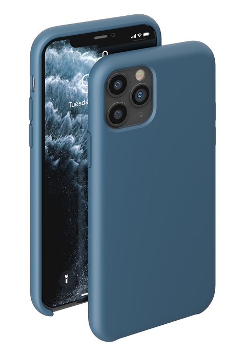 картинка Чехол Liquid Silicone Case для Apple iPhone 11 Pro (синий) от магазина Технолав