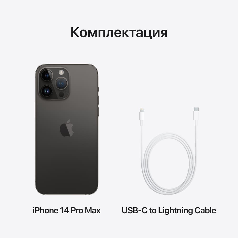 картинка Смартфон Apple iPhone 14 Pro Max 1TB (черный космос) от магазина Технолав