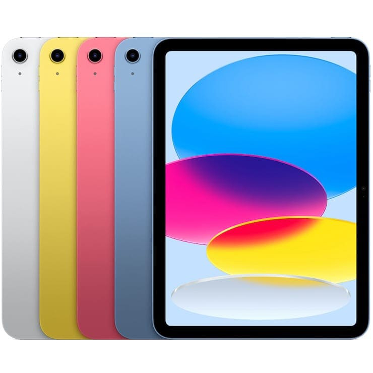 картинка Планшет Apple iPad 10,9" (2022) 64GB Wi-Fi (синий) от магазина Технолав