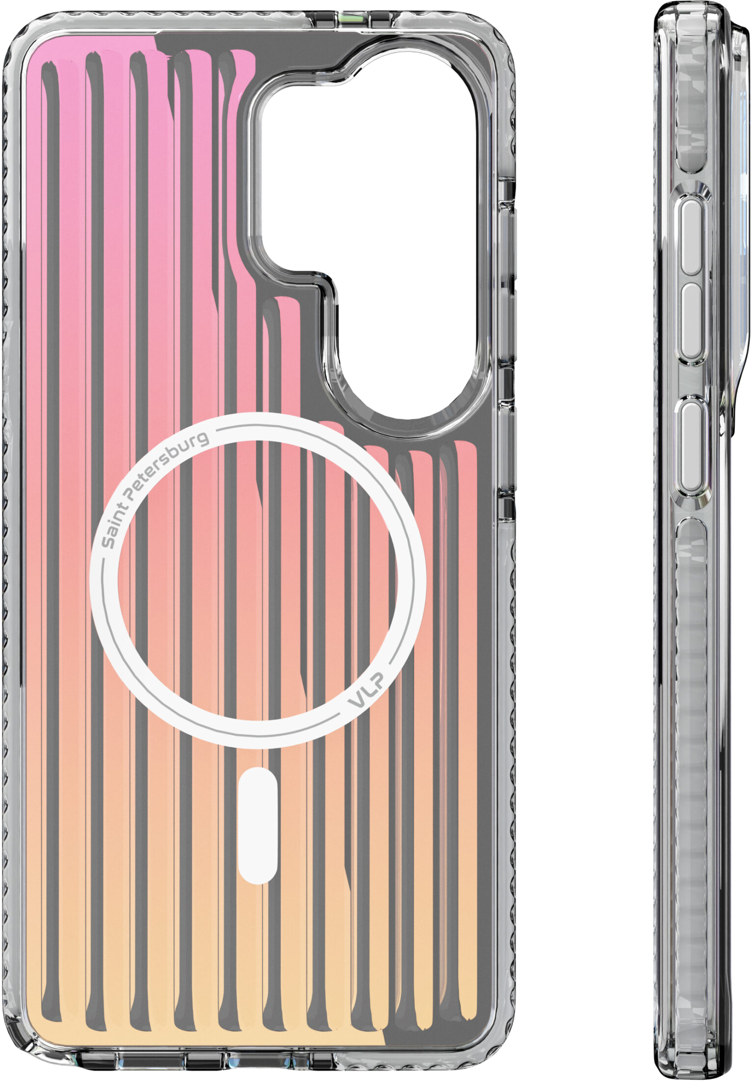 картинка Чехол защитный VLP Pulse Case с MagSafe для Samsung Galaxy S26 Ultra, перламутровый от магазина Технолав