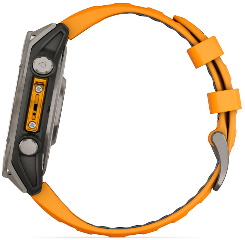 картинка Смарт-часы Garmin Fenix 8 47mm AMOLED Sapphire Graphite DLC Titanium Spark Orange Silicone (010-02904-19) от магазина Технолав