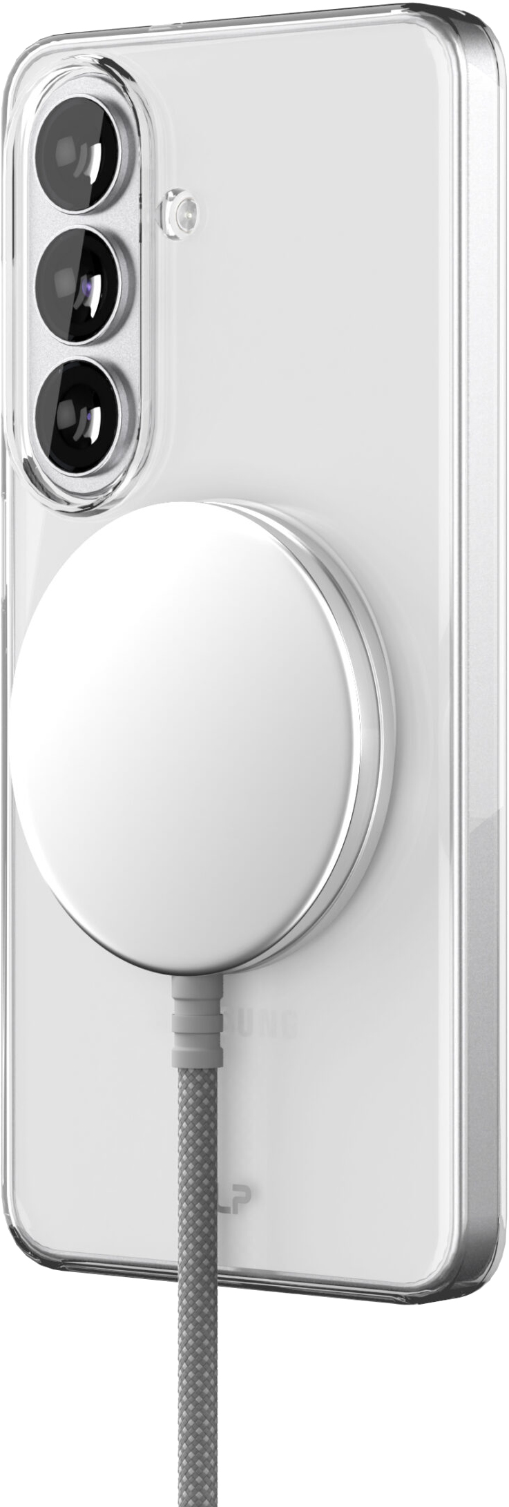 картинка Чехол защитный VLP Puro Case с MagSafe для Samsung Galaxy S26, прозрачный от магазина Технолав