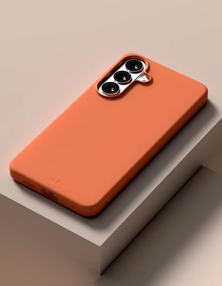 картинка Чехол защитный VLP Aster Pro Case с MagSafe для Samsung Galaxy S26+, оранжевый от магазина Технолав