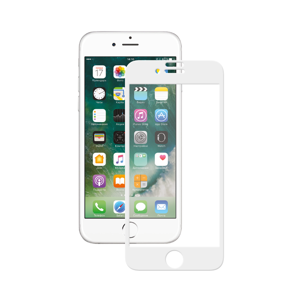 картинка Защитное стекло 3D для Apple iPhone 7 Plus White от магазина Технолав