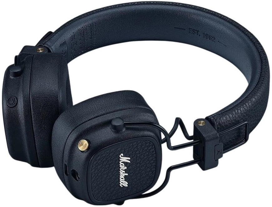 картинка Беспроводные наушники Marshall Major V, синий от магазина Технолав