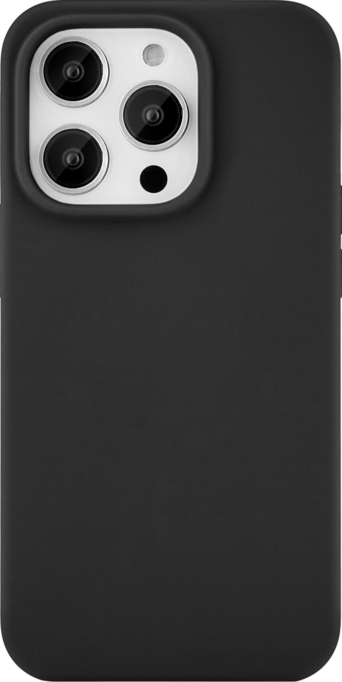картинка Чехол Liquid Silicone Pro для iPhone 14 Pro Max, soft-touch, черный от магазина Технолав