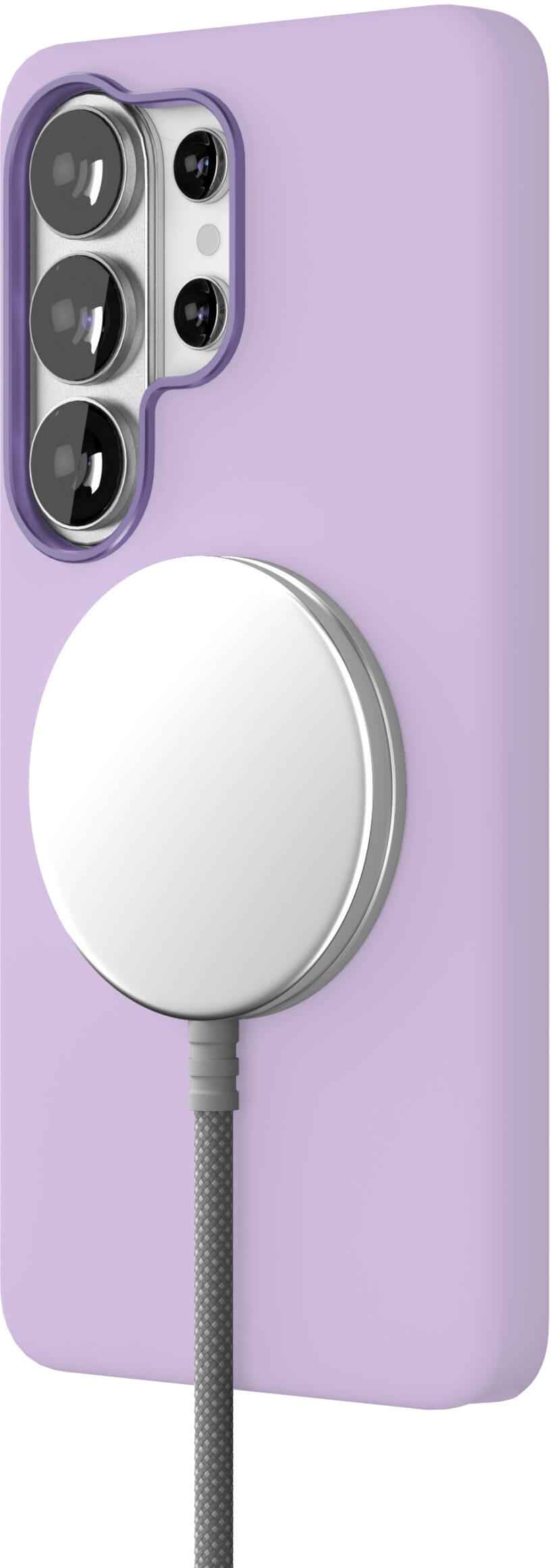 картинка Чехол защитный VLP Aster Pro Case с MagSafe для Samsung Galaxy S26 Ultra, лавандовый от магазина Технолав