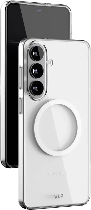 картинка Чехол защитный VLP Puro Case с MagSafe для Samsung Galaxy S26+, прозрачный от магазина Технолав