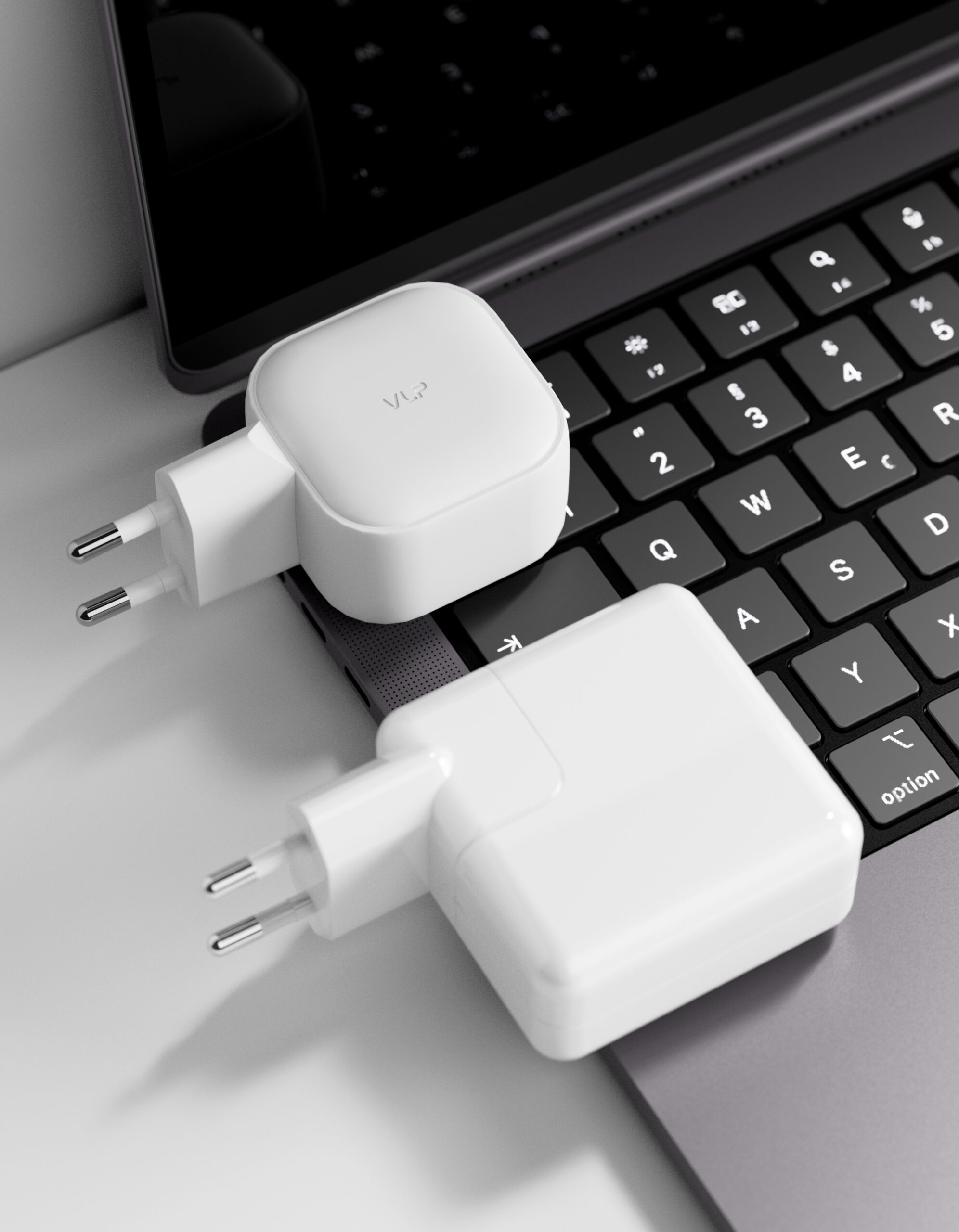 картинка Сетевое зарядное устройство VLP G-Charge 60Вт USB-C, белый от магазина Технолав