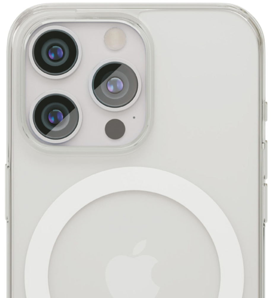 картинка Чехол защитный MagSafe для iPhone 15 Pro Max, белый от магазина Технолав