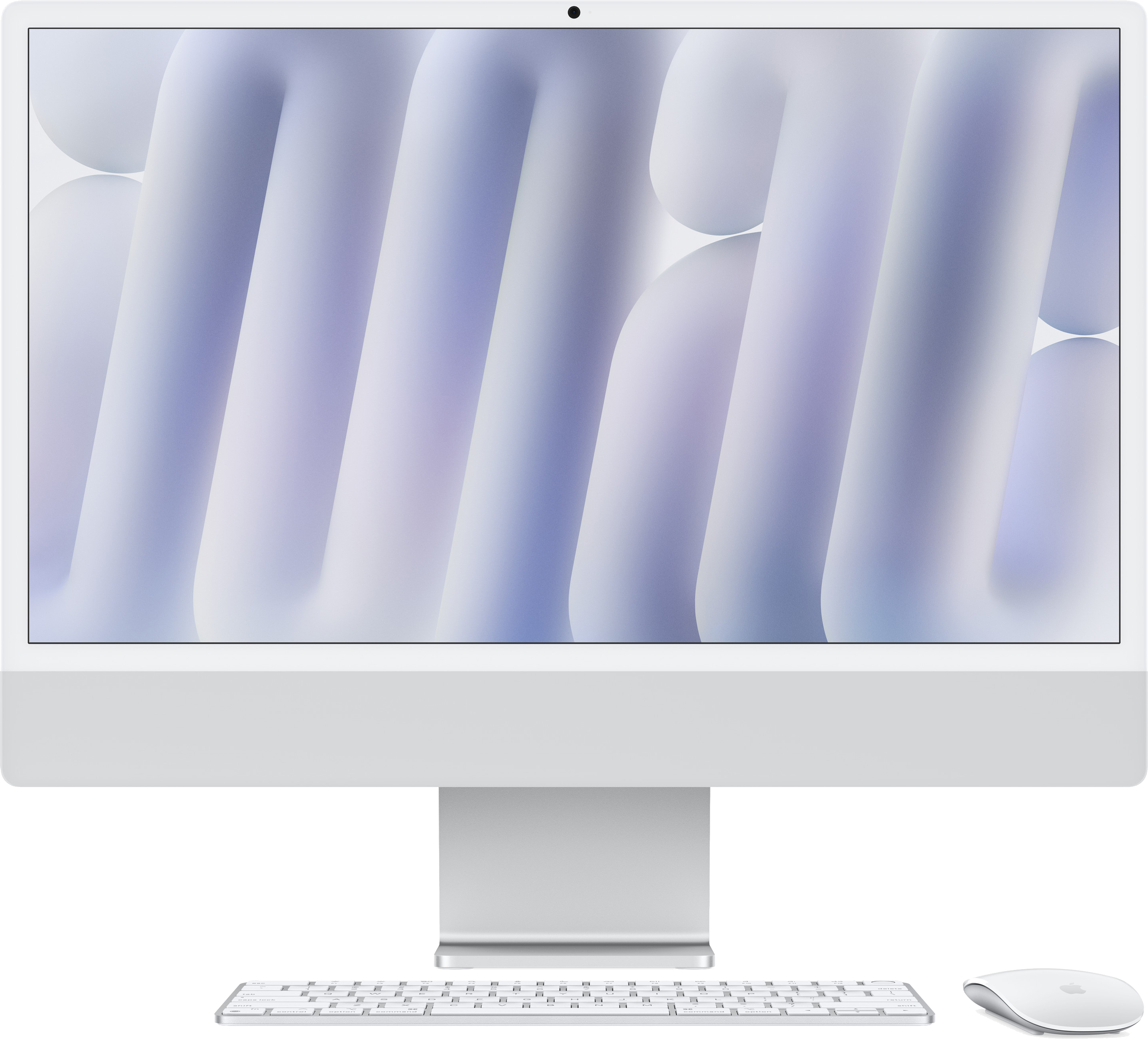 картинка Моноблок Apple iMac 24 Retina 4,5K 2024 (M4, 10C CPU, 10C GPU, 16GB, 512GB SSD) MWUV3 Silver от магазина Технолав