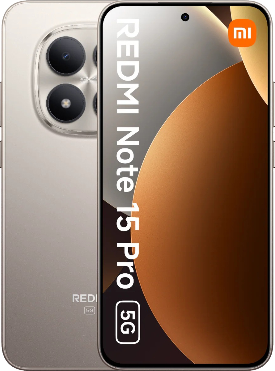 картинка Смартфон Xiaomi Redmi Note 15 Pro 5G 8/512GB Titanium Color (титановый) от магазина Технолав