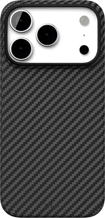 картинка Чехол защитный VLP Kevlar Case с MagSafe для iPhone 17 Pro, черный от магазина Технолав
