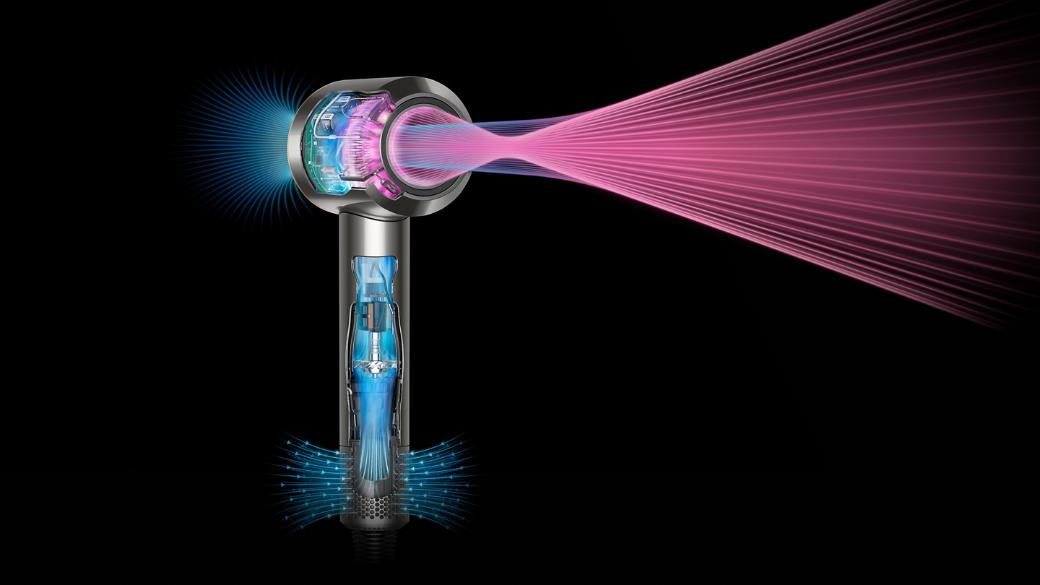 картинка Фен Dyson Supersonic HD08 Prussian Blue/ Rich Cooper от магазина Технолав