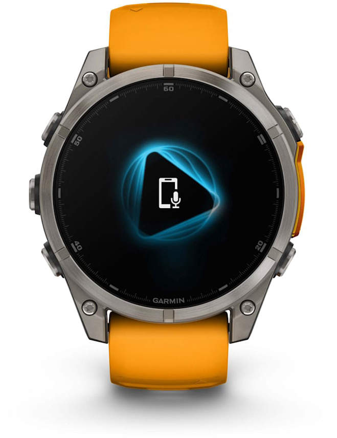 картинка Смарт-часы Garmin Fenix 8 47mm AMOLED Sapphire Graphite DLC Titanium Spark Orange Silicone (010-02904-19) от магазина Технолав