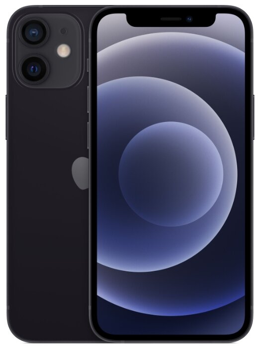 картинка Смартфон Apple iPhone 12 mini 256GB (черный) от магазина Технолав
