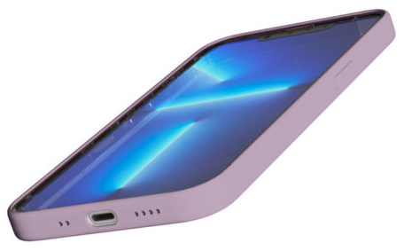 картинка Чехол защитный vlp Silicone case для iPhone 13 Soft Touch фиолетовый от магазина Технолав