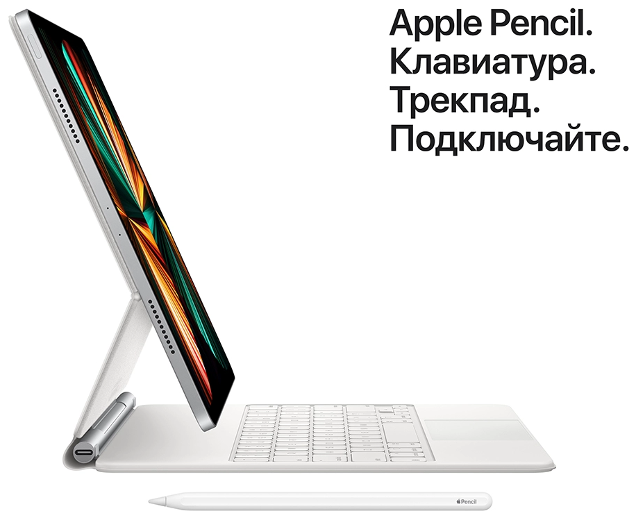 картинка Планшет Apple iPad Pro 11 (2021) 256Gb Wi-Fi (серебристый) от магазина Технолав