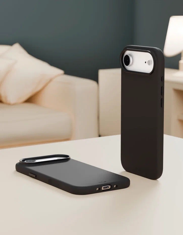 картинка Чехол защитный VLP Aster Pro Case с MagSafe для iPhone Air, черный от магазина Технолав