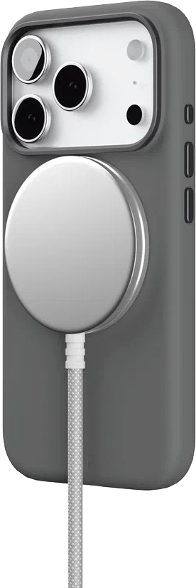 картинка Чехол защитный VLP Aster Pro Case с MagSafe для iPhone 17 Pro, серый от магазина Технолав